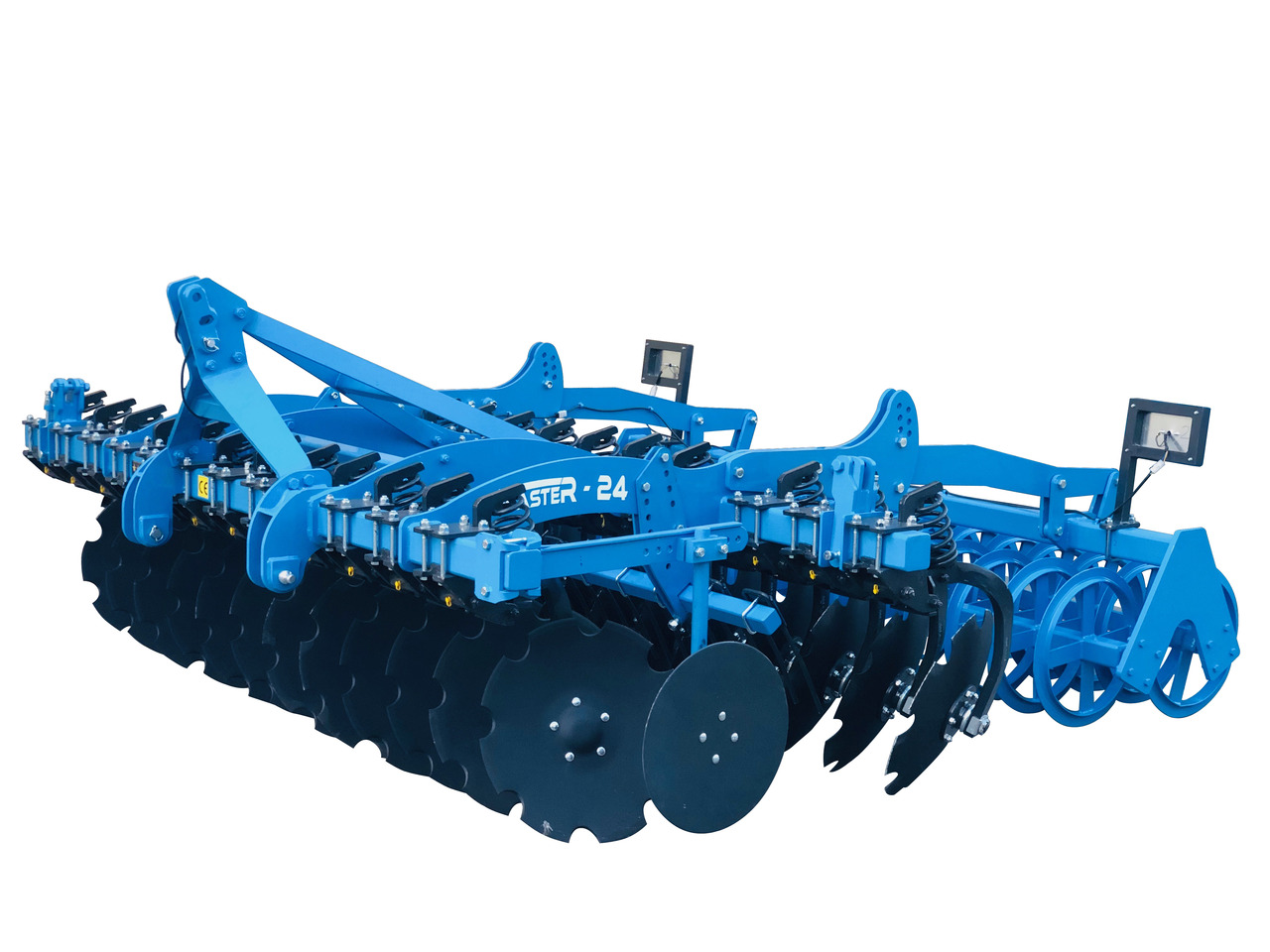 SOIL MASTER _MASTER SERIES MOUNTED TYPE MULTI DISC HARROW (SPRING TYPE LEG) - Scheibenegge: das Bild 3 SOIL MASTER _MASTER SERIES MOUNTED TYPE MULTI DISC HARROW (SPRING TYPE LEG) - Scheibenegge: das Bild 3
