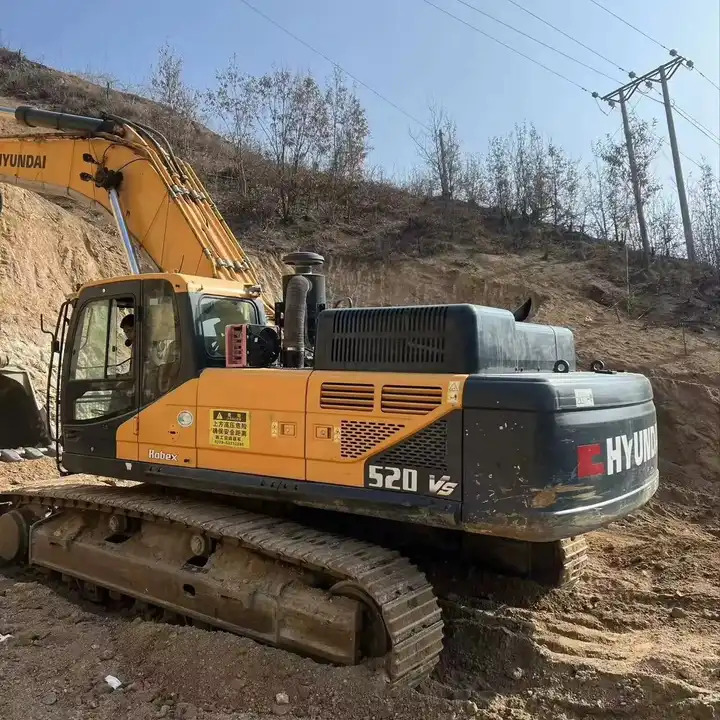 100% Original Hyundai 520 Used Excavator 52 Ton Hyundai 520 Excavator Hyundai Excavator - Bagger: das Bild 1 100% Original Hyundai 520 Used Excavator 52 Ton Hyundai 520 Excavator Hyundai Excavator - Bagger: das Bild 1