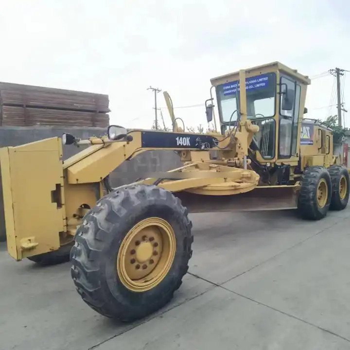 Orginal used cat 140K motor grader with CAT C7 engine in Shanghai China - Grader: das Bild 1 Orginal used cat 140K motor grader with CAT C7 engine in Shanghai China - Grader: das Bild 1