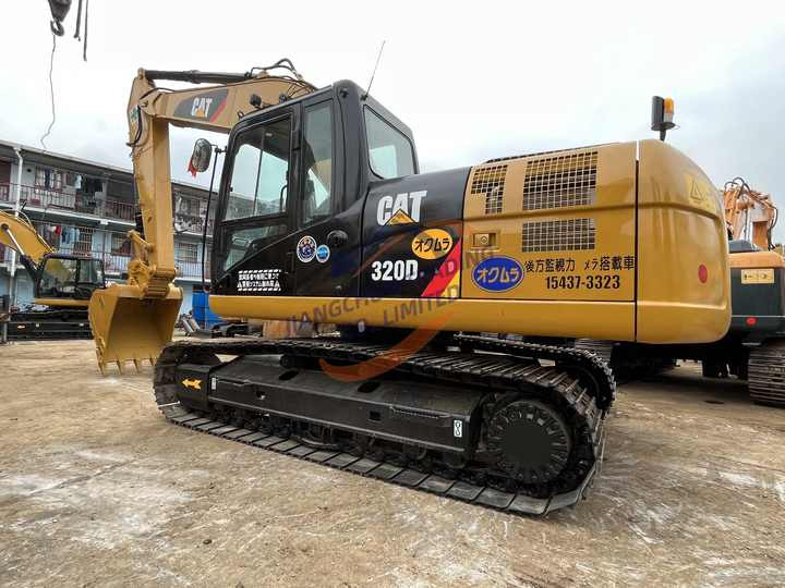 Bagger Used Caterpillar Excavator Cat 320d 320dl Japan Made Hydraulic Construction Excavator Electronic Throttle: das Bild 6