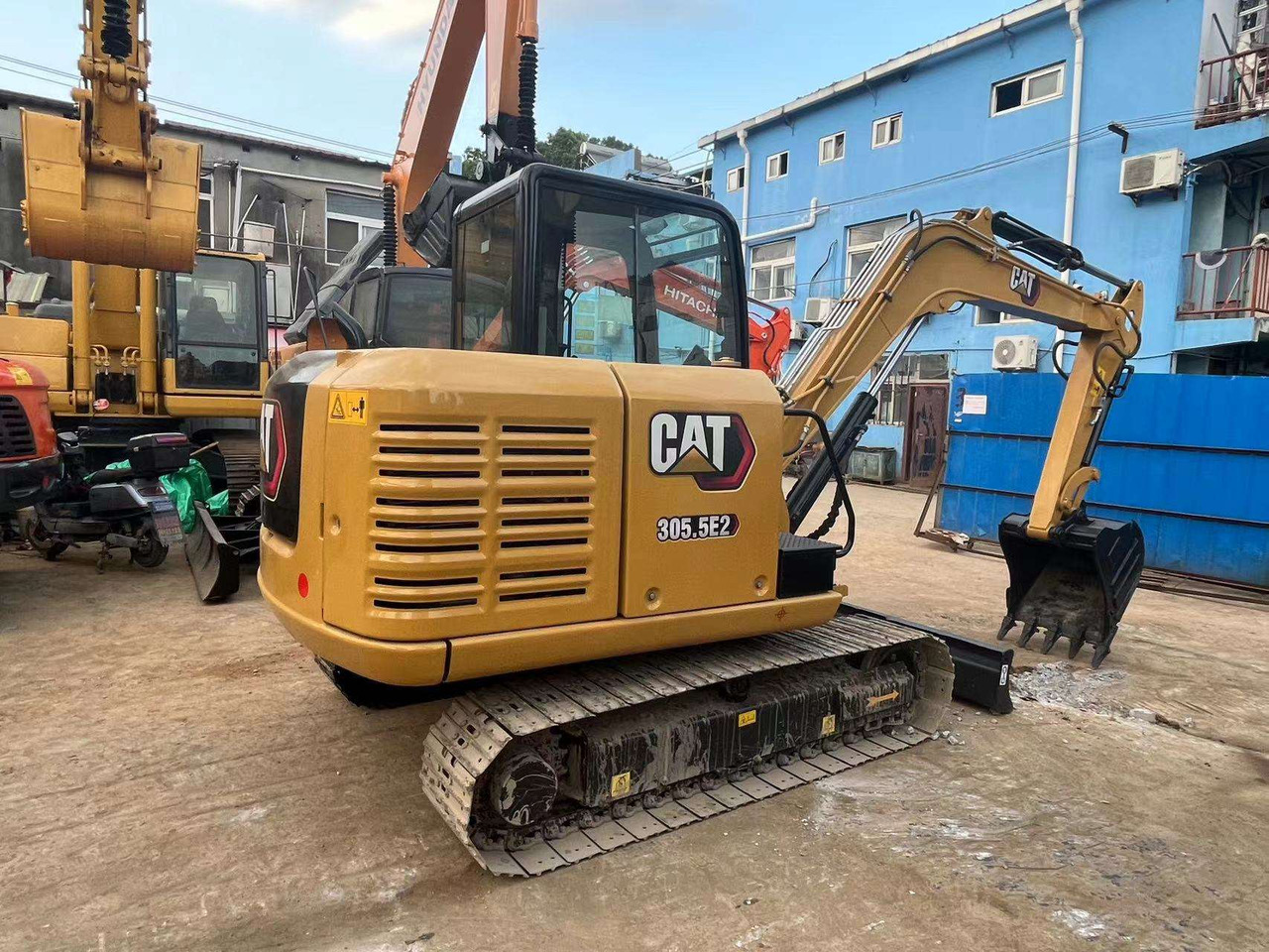 Used construction machine 305.5E2 CAT excavator mini 5 tons excavator in good condition on sale - Kettenbagger: das Bild 5 Used construction machine 305.5E2 CAT excavator mini 5 tons excavator in good condition on sale - Kettenbagger: das Bild 5