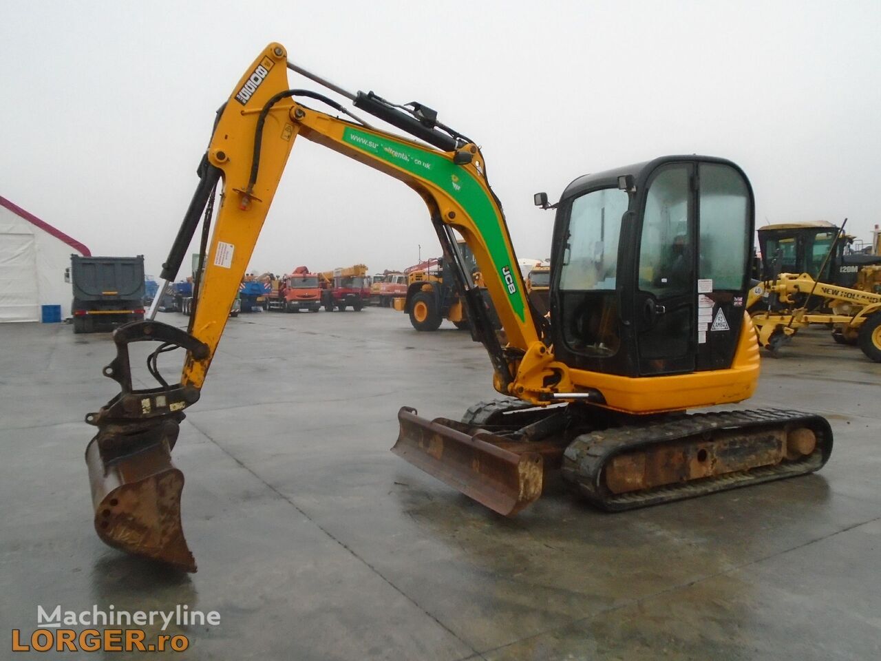 Minibagger JCB 8055 RTS: das Bild 1