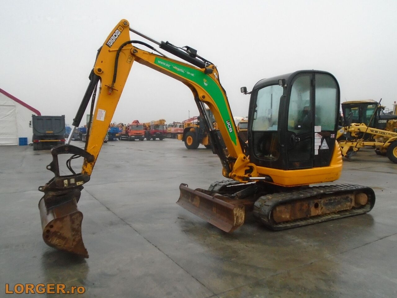 Minibagger JCB 8055 RTS: das Bild 1