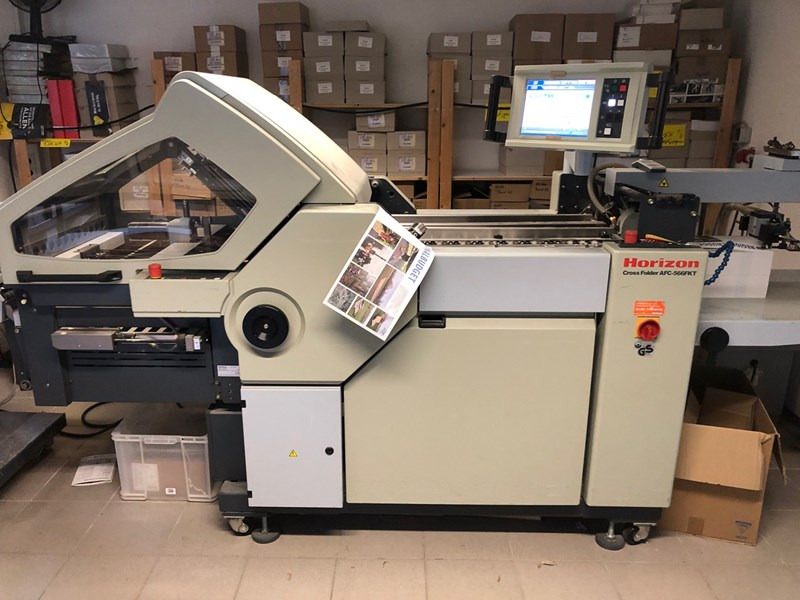 Horizon AFC-566 F | 2010 | 6,2 Mio - Falzmaschine: das Bild 1 Horizon AFC-566 F | 2010 | 6,2 Mio - Falzmaschine: das Bild 1