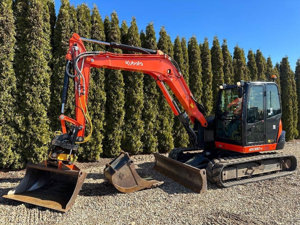 Kubota KX 080-4 - Minibagger: das Bild 1 Kubota KX 080-4 - Minibagger: das Bild 1