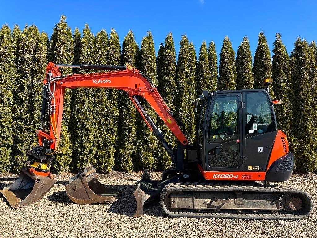 Kubota KX 080-4 - Minibagger: das Bild 2 Kubota KX 080-4 - Minibagger: das Bild 2