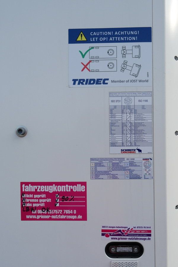 Koffer Auflieger Schmitz Cargobull SKO 18/ LZG CITY /COOL V7  LBW /TRIDEC /FP 45: das Bild 6