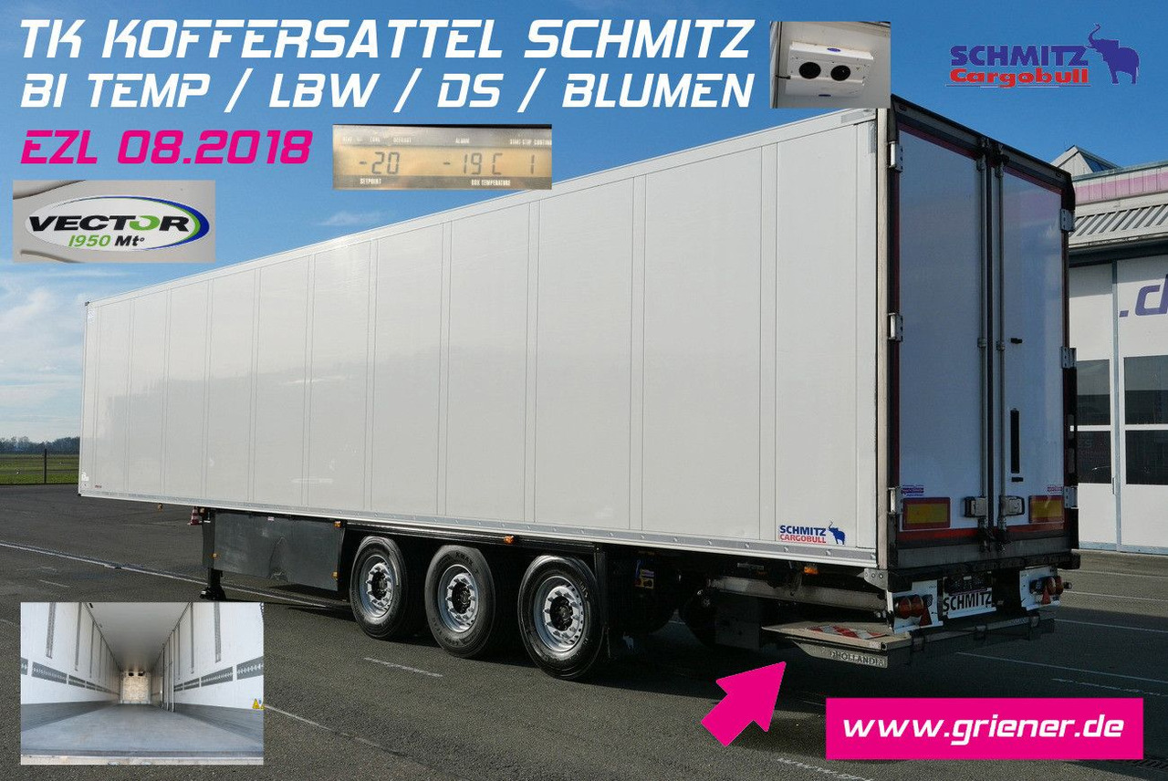 Schmitz Cargobull SKO 24/ BI TEMP CARRIER VEC 1950 MT /DS/LBW !!!! - Koffer Auflieger: das Bild 1 Schmitz Cargobull SKO 24/ BI TEMP CARRIER VEC 1950 MT /DS/LBW !!!! - Koffer Auflieger: das Bild 1