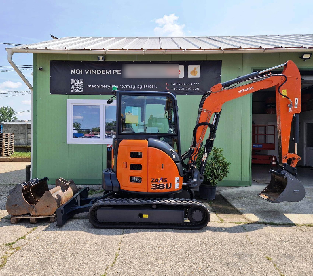 HITACHI ZX38 U-5A - Minibagger: das Bild 2 HITACHI ZX38 U-5A - Minibagger: das Bild 2