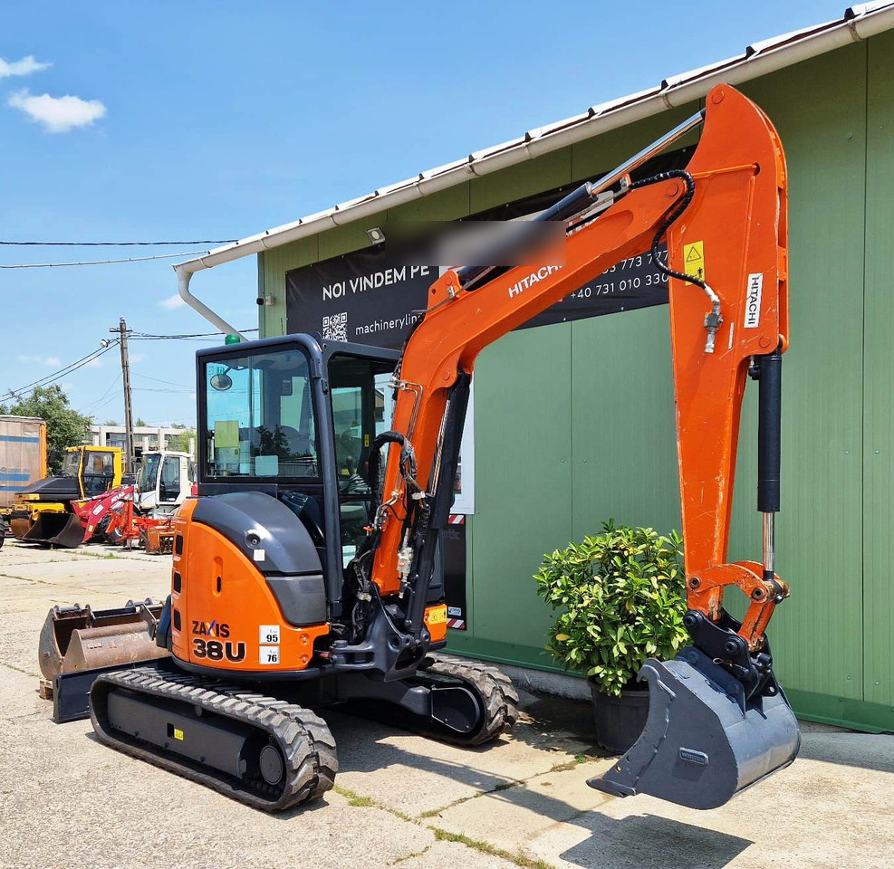 HITACHI ZX38 U-5A - Minibagger: das Bild 4 HITACHI ZX38 U-5A - Minibagger: das Bild 4