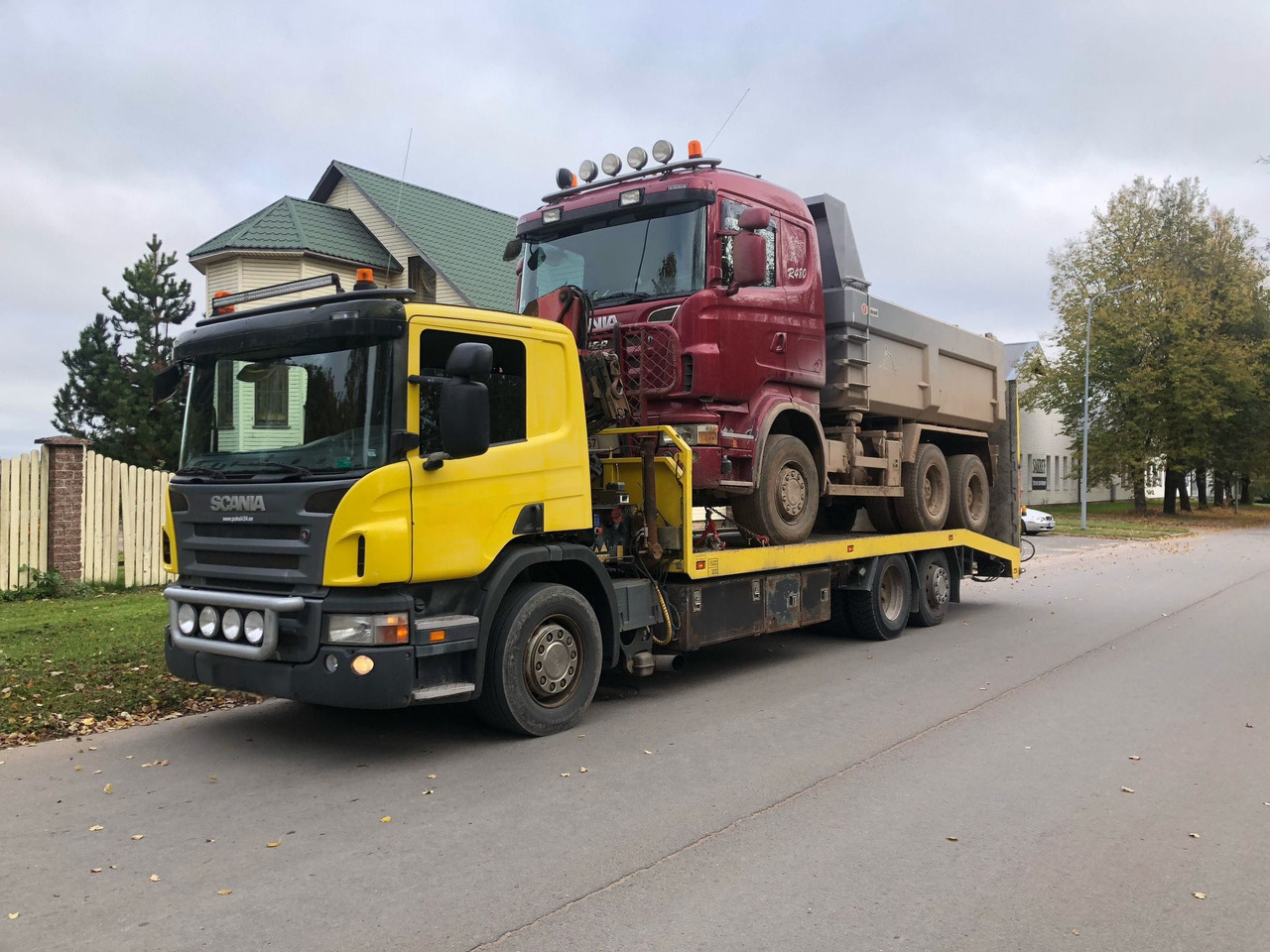Scania P310 - Abschleppwagen: das Bild 1 Scania P310 - Abschleppwagen: das Bild 1