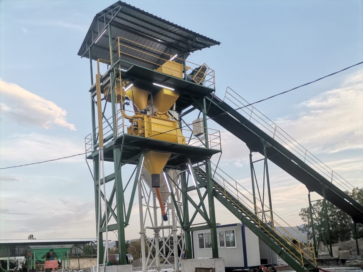 60 m³ Concrete Batching Plant - Betonmischanlage: das Bild 5 60 m³ Concrete Batching Plant - Betonmischanlage: das Bild 5