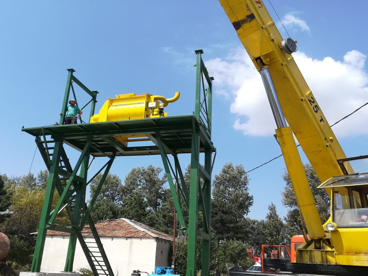 60 m³ Concrete Batching Plant - Betonmischanlage: das Bild 3 60 m³ Concrete Batching Plant - Betonmischanlage: das Bild 3