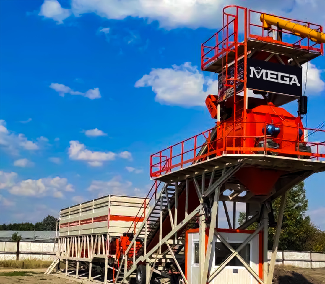 MEGA 120 m³ Mobile Concrete Plants | Promix-120.MB - Betonmischanlage: das Bild 2 MEGA 120 m³ Mobile Concrete Plants | Promix-120.MB - Betonmischanlage: das Bild 2