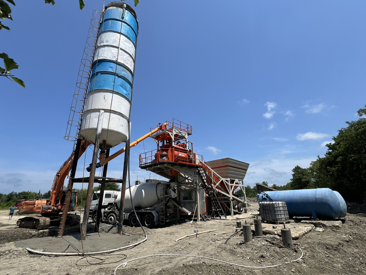 MEGA Mobile Concrete Plant Promix-100.MB - Betonmischanlage: das Bild 2 MEGA Mobile Concrete Plant Promix-100.MB - Betonmischanlage: das Bild 2