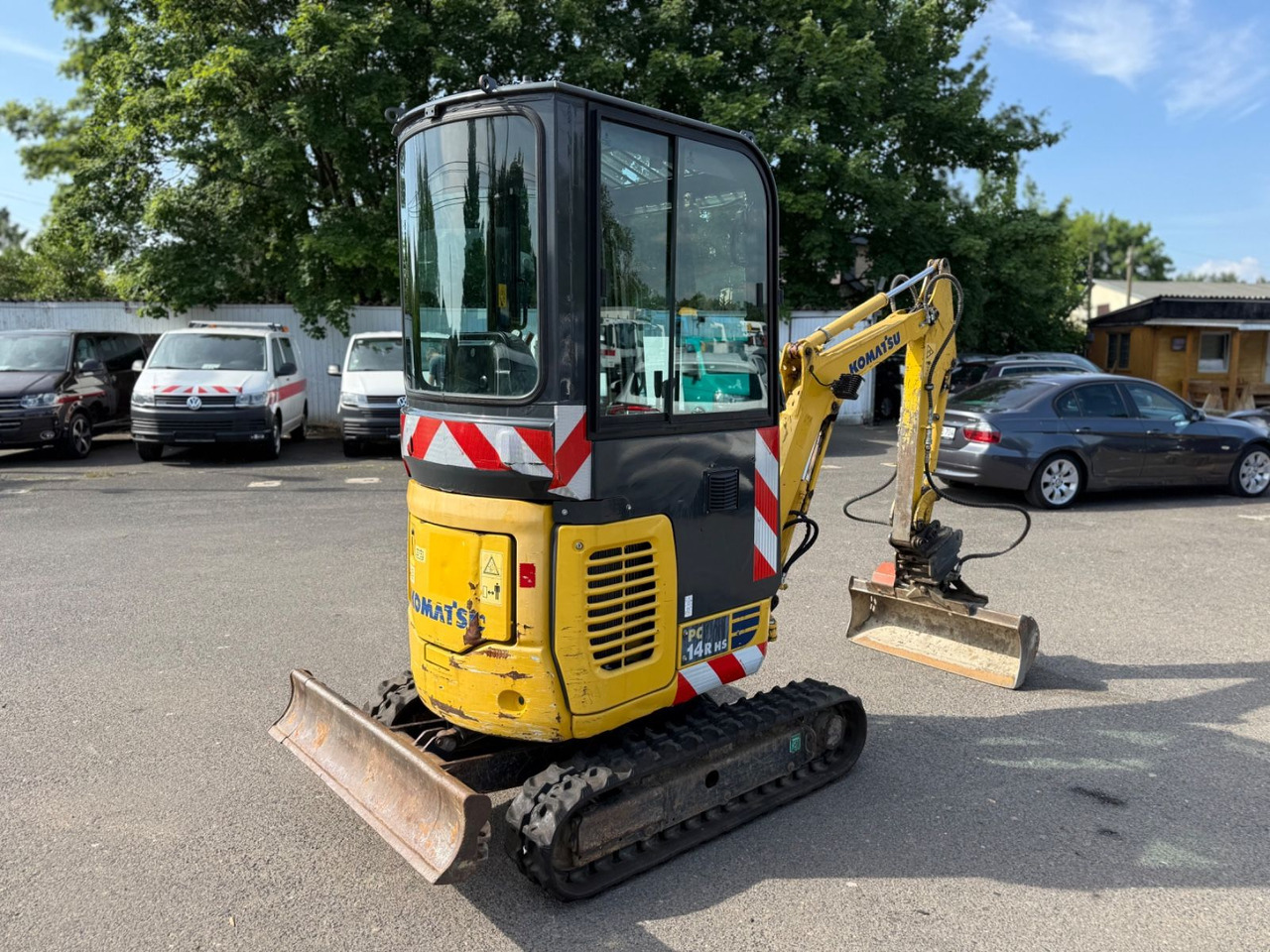 Komatsu PC 14R HS - Minibagger: das Bild 4 Komatsu PC 14R HS - Minibagger: das Bild 4
