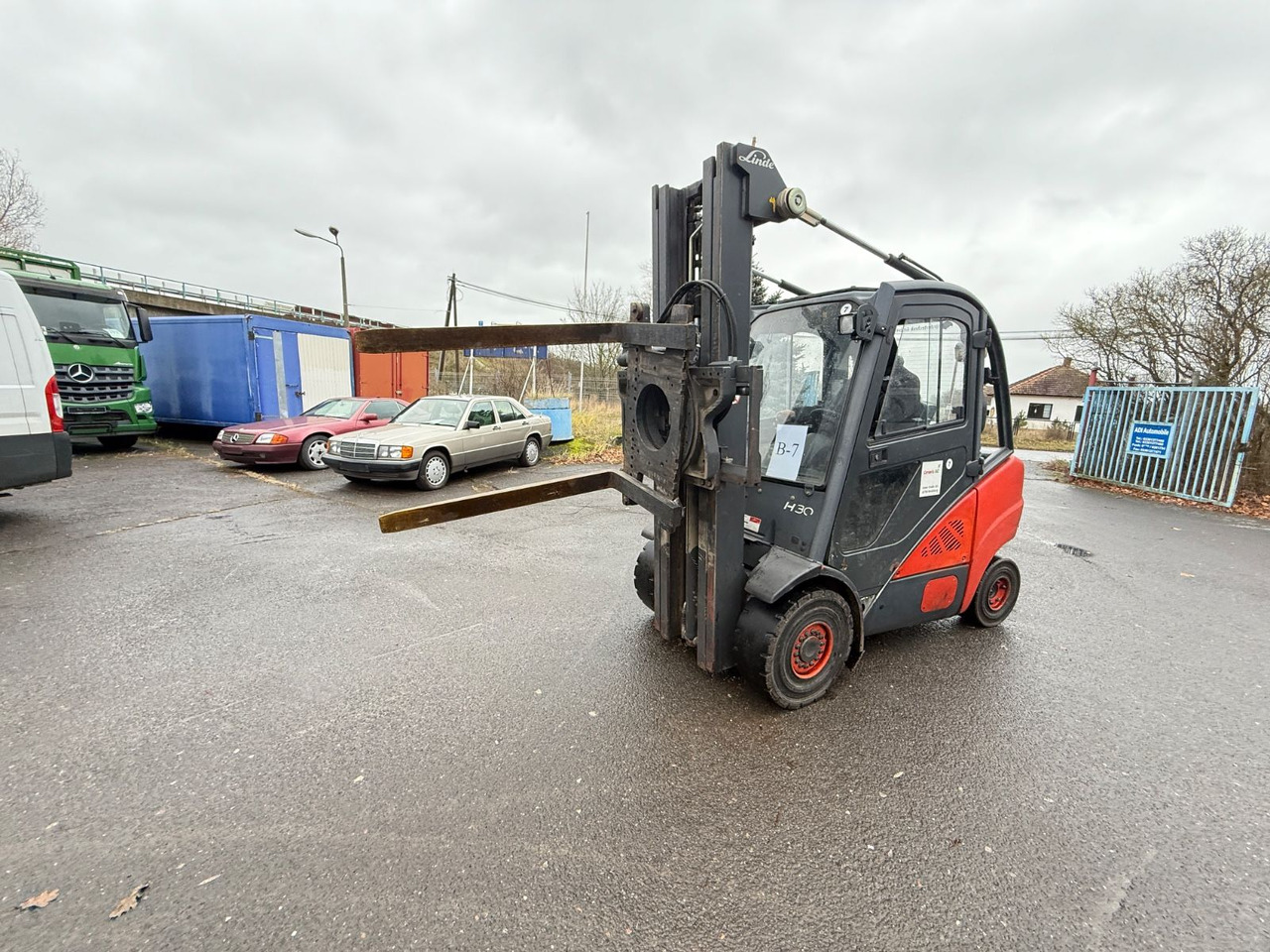 Dieselstapler Linde H 30D-01 mit Drehgerät: das Bild 11