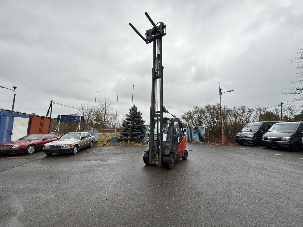 Dieselstapler Linde H 30D-01 mit Drehgerät: das Bild 9