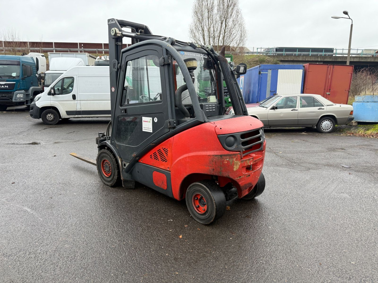 Dieselstapler Linde H 30D-01 mit Drehgerät: das Bild 8
