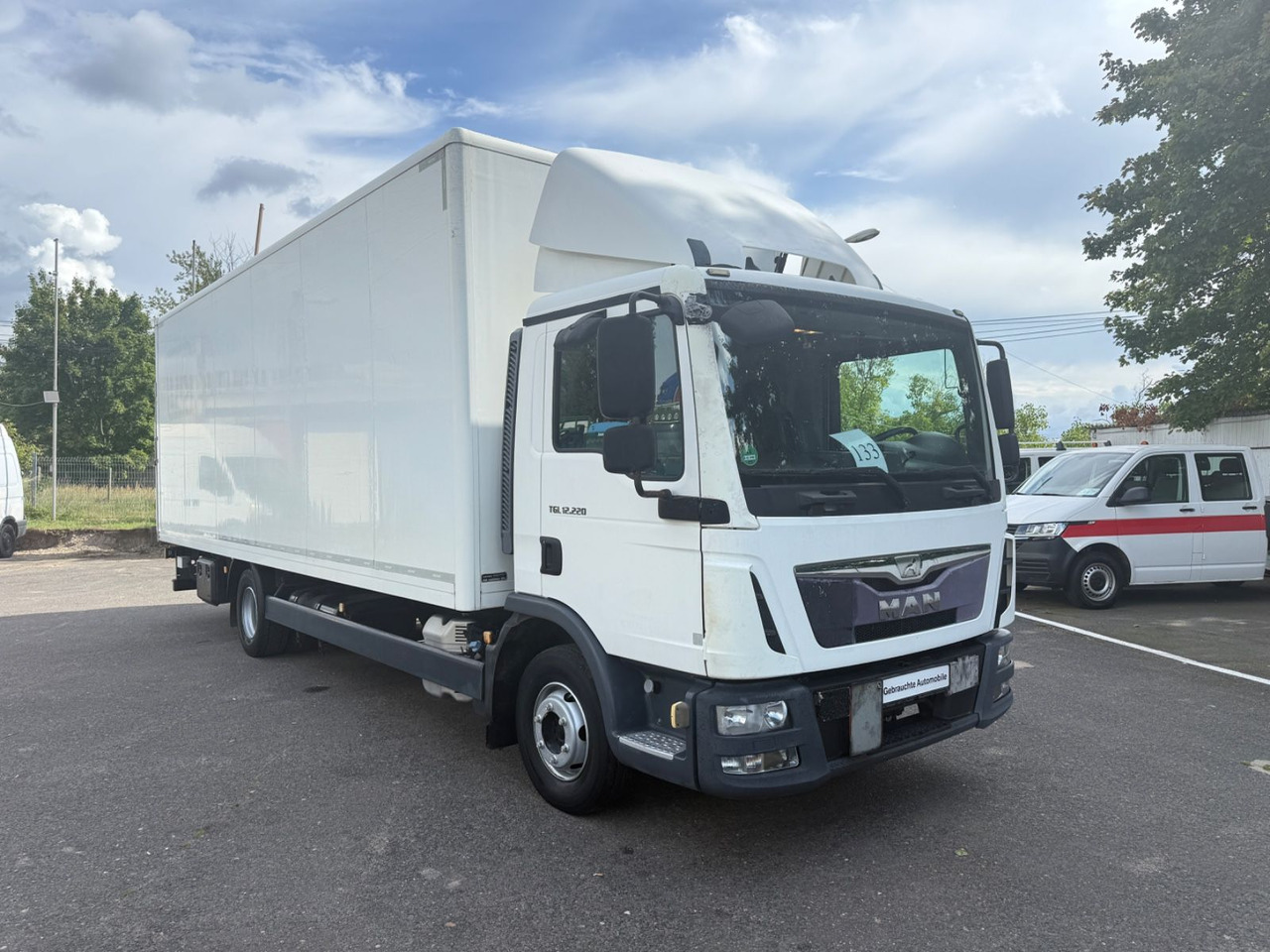 MAN TGL 12.220 LBW - Koffer LKW: das Bild 2 MAN TGL 12.220 LBW - Koffer LKW: das Bild 2
