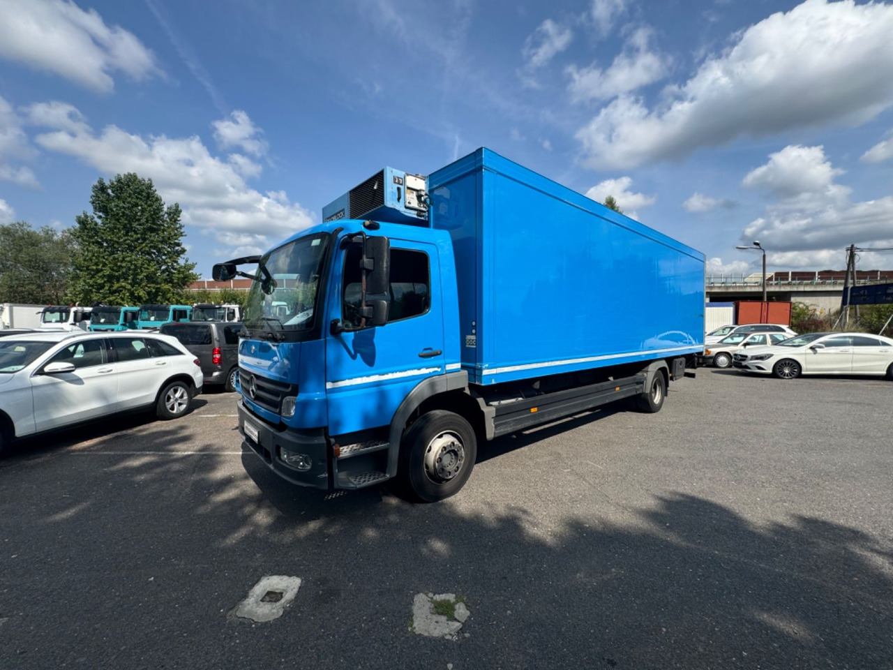 Mercedes-Benz Atego 1218 L - Kühlkoffer LKW: das Bild 3 Mercedes-Benz Atego 1218 L - Kühlkoffer LKW: das Bild 3