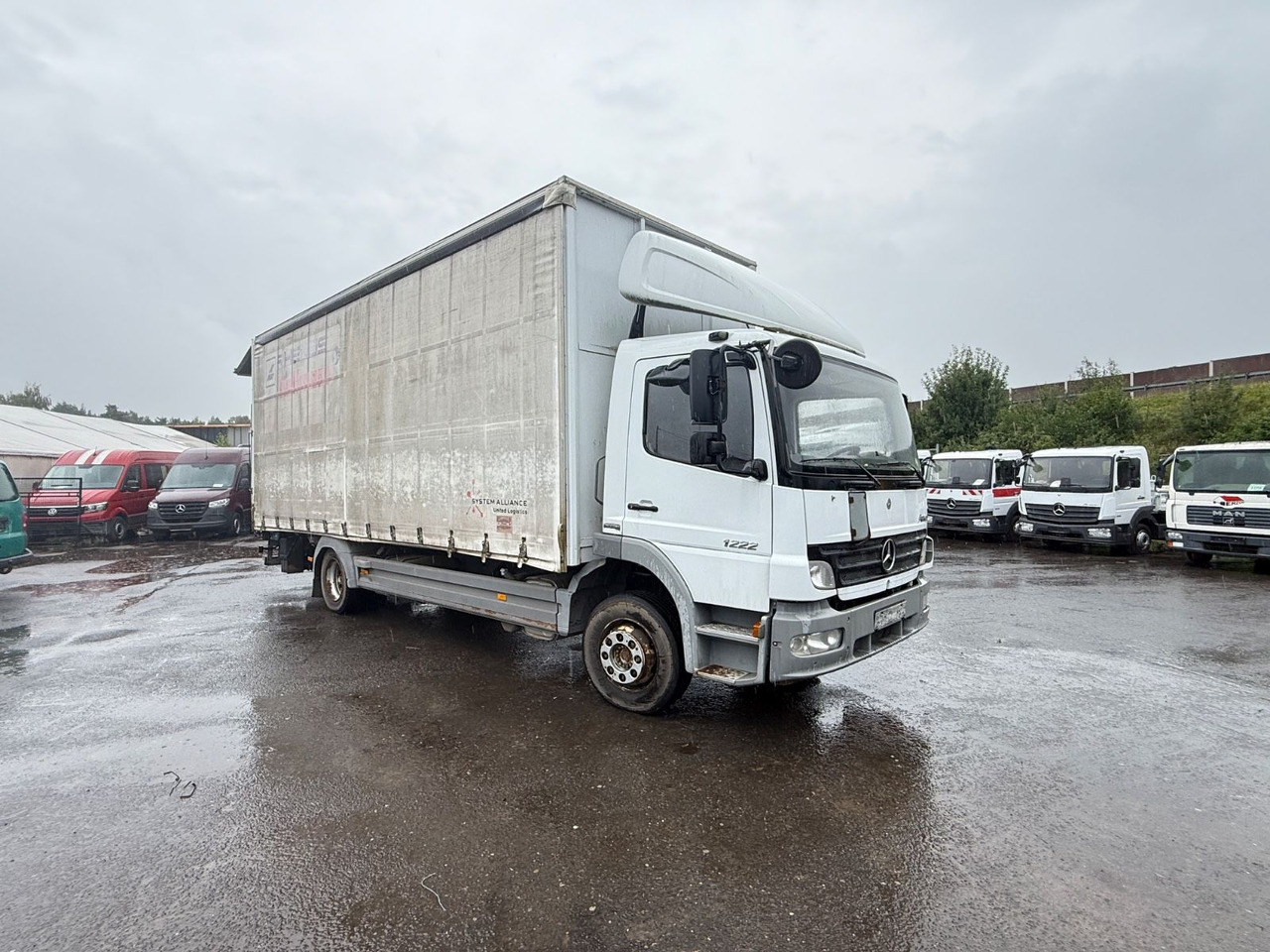 Mercedes-Benz Atego 1222 LbW Klima - Plane LKW: das Bild 5 Mercedes-Benz Atego 1222 LbW Klima - Plane LKW: das Bild 5