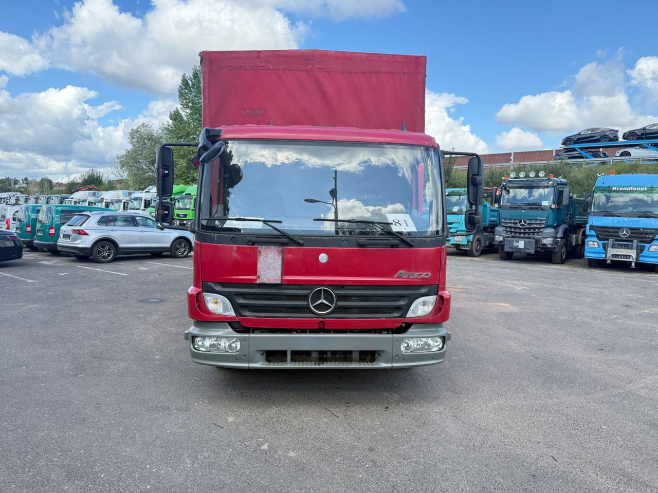 Mercedes-Benz Atego 816 L Lbw Tempomat - Plane LKW: das Bild 1 Mercedes-Benz Atego 816 L Lbw Tempomat - Plane LKW: das Bild 1