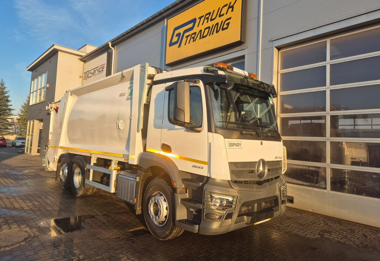 Mercedes-Benz Actros 2633, śmieciarka Farid - Müllwagen: das Bild 1 Mercedes-Benz Actros 2633, śmieciarka Farid - Müllwagen: das Bild 1