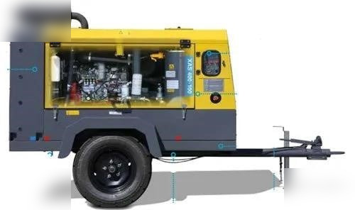 ATLAS COPCO 300 CFM - Luftkompressor: das Bild 4 ATLAS COPCO 300 CFM - Luftkompressor: das Bild 4