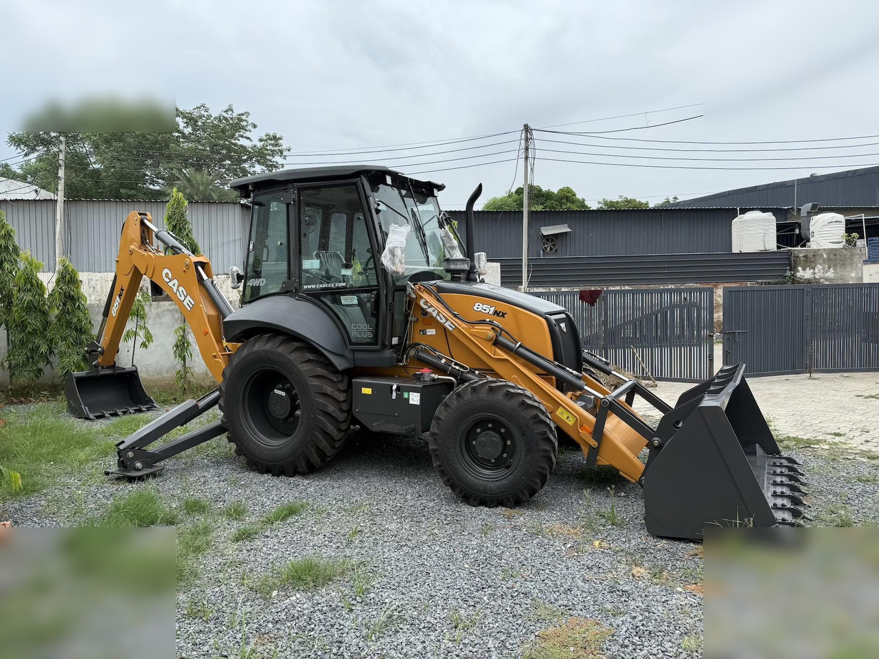 CASE 851NX CP - Baggerlader: das Bild 1 CASE 851NX CP - Baggerlader: das Bild 1
