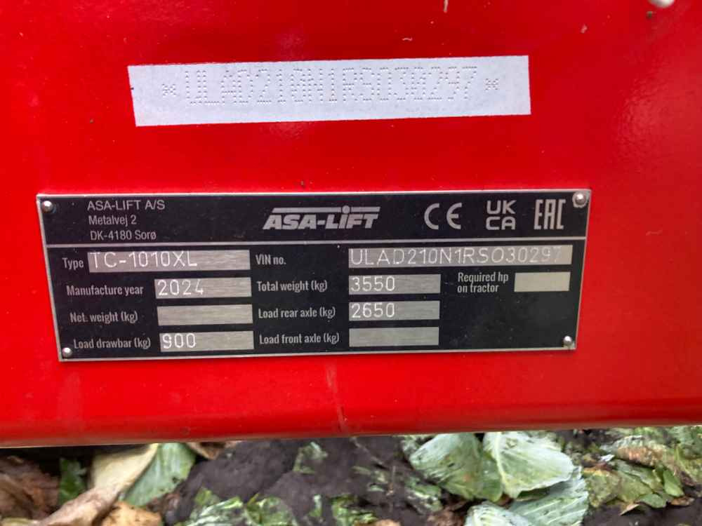 ASA-Lift TC-1010XL - Traubenvollernter: das Bild 2 ASA-Lift TC-1010XL - Traubenvollernter: das Bild 2