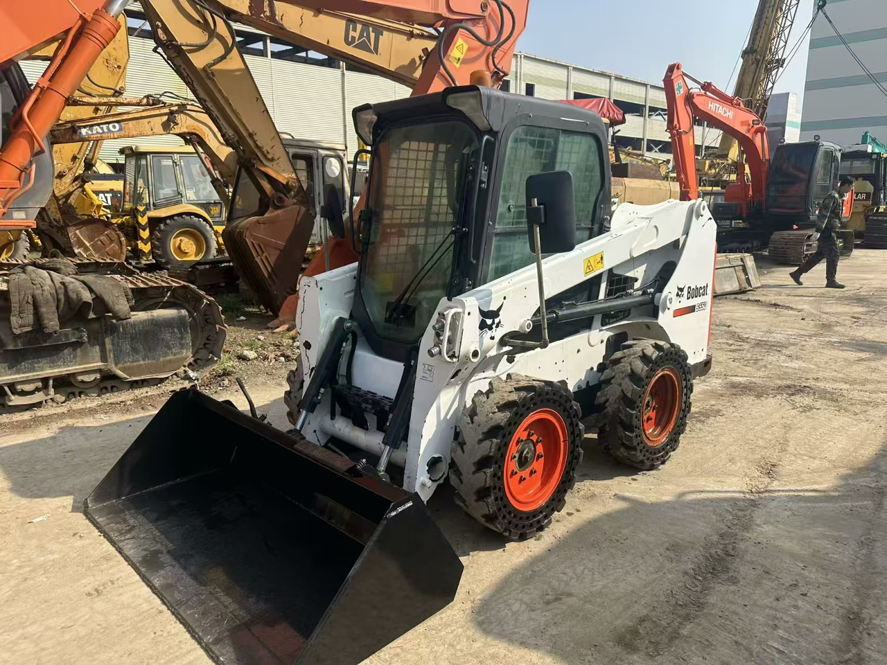 Bobcat S550 - Kompaktlader: das Bild 1 Bobcat S550 - Kompaktlader: das Bild 1