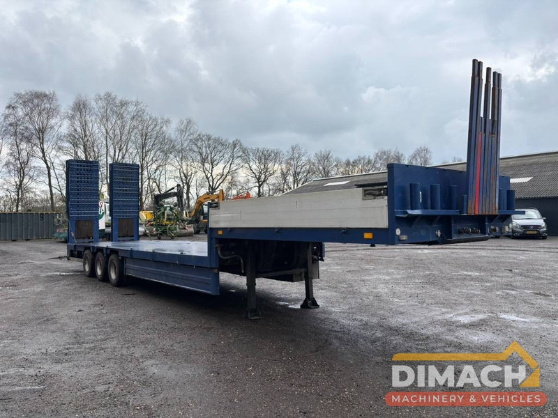 Broshuis Lowloader tieflader 3 assen leaf spring, laadklep - Tieflader Auflieger: das Bild 4 Broshuis Lowloader tieflader 3 assen leaf spring, laadklep - Tieflader Auflieger: das Bild 4