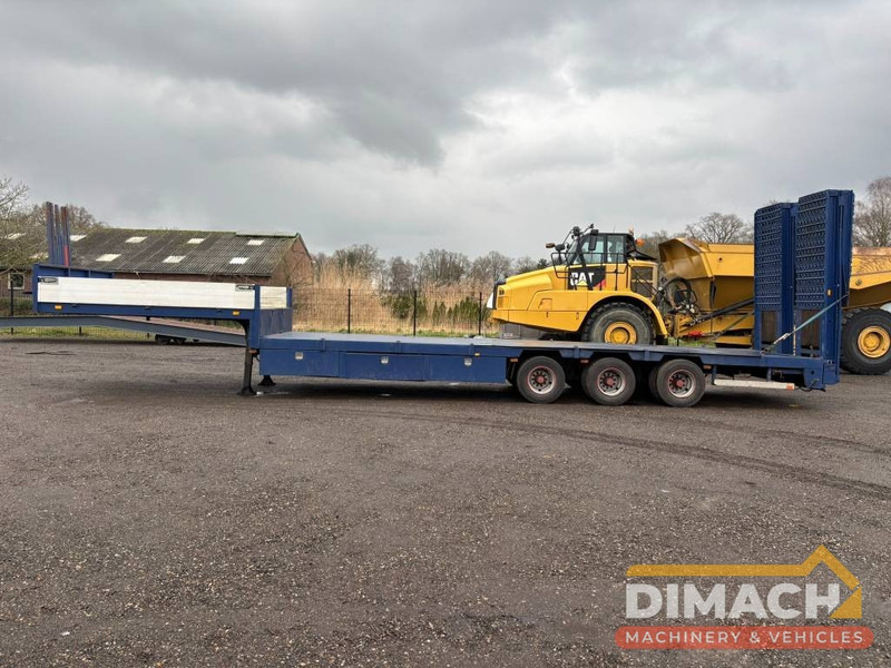 Broshuis Lowloader tieflader 3 assen leaf spring, laadklep - Tieflader Auflieger: das Bild 1 Broshuis Lowloader tieflader 3 assen leaf spring, laadklep - Tieflader Auflieger: das Bild 1