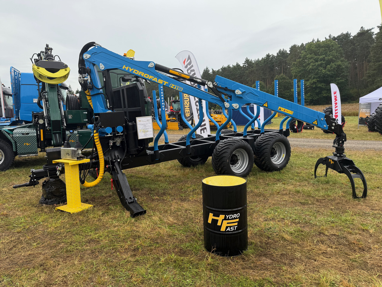 HYDROFAST Przyczepa leśna / Timber trailer / Holzanhänger / Remorque à bois / Remolque para madera - Rückewagen: das Bild 5 HYDROFAST Przyczepa leśna / Timber trailer / Holzanhänger / Remorque à bois / Remolque para madera - Rückewagen: das Bild 5