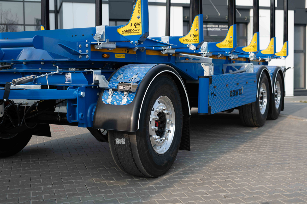 Hydrofast Przyczepa 3 - osiowa / 3 axles trailer for timber transport / 3 Achsen Anhänger für Holztransport - Holzanhänger: das Bild 2 Hydrofast Przyczepa 3 - osiowa / 3 axles trailer for timber transport / 3 Achsen Anhänger für Holztransport - Holzanhänger: das Bild 2