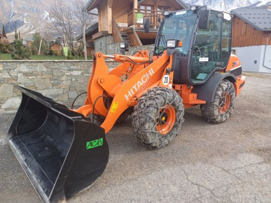 Hitachi zw75 - Kompaktlader: das Bild 1 Hitachi zw75 - Kompaktlader: das Bild 1
