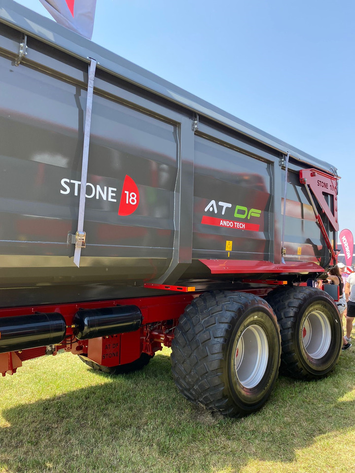 Ando Tech Tandemkipper / Trailer / Remorque / Rimorchio / Монолитный прицеп / Przyczepa skorupowa 16,3 t - Landwirtschaftlicher Kipper: das Bild 2 Ando Tech Tandemkipper / Trailer / Remorque / Rimorchio / Монолитный прицеп / Przyczepa skorupowa 16,3 t - Landwirtschaftlicher Kipper: das Bild 2