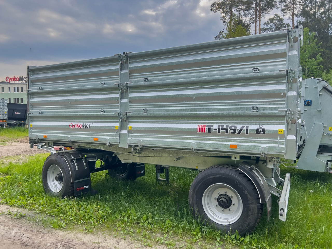 Cynkomet Anhänger / Trailer / Remorque / Rimorchio / Remolque / Двухосный прицеп / Przyczepa dwuosiowa 14 t - Landwirtschaftlicher Kipper: das Bild 1 Cynkomet Anhänger / Trailer / Remorque / Rimorchio / Remolque / Двухосный прицеп / Przyczepa dwuosiowa 14 t - Landwirtschaftlicher Kipper: das Bild 1