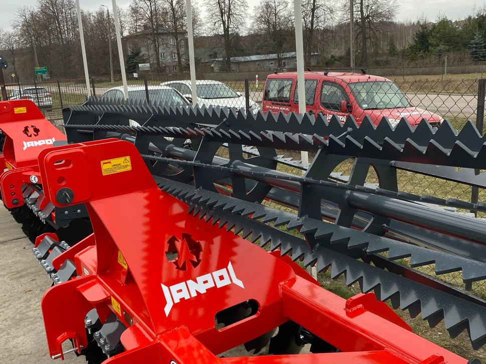 Janpol Scheibenegge / Disc harrow / Déchaumeur à disques / Erpice a dischi / Средняя дисковая борона / Brona talerzowa medium „COMPACT” 3 m - Scheibenegge: das Bild 4 Janpol Scheibenegge / Disc harrow / Déchaumeur à disques / Erpice a dischi / Средняя дисковая борона / Brona talerzowa medium „COMPACT” 3 m - Scheibenegge: das Bild 4