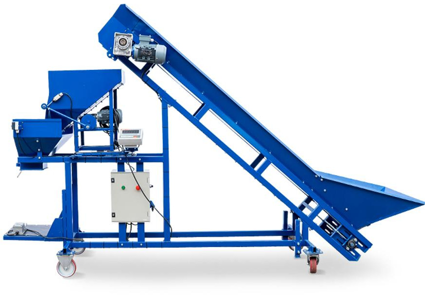 ROLMET Absackwaage / Weighing bagger / Peseuse ensacheuse / Pesatrice / Упаковочная машина с весами / Wagopakowarka WE-1 - Kartoffeltechnik: das Bild 5 ROLMET Absackwaage / Weighing bagger / Peseuse ensacheuse / Pesatrice / Упаковочная машина с весами / Wagopakowarka WE-1 - Kartoffeltechnik: das Bild 5