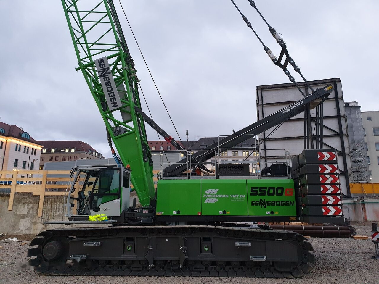 Sennebogen 5500 G - Raupenkran: das Bild 1 Sennebogen 5500 G - Raupenkran: das Bild 1