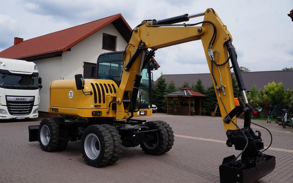 Terex TW 85 Koparka kołowa Sprowadzona silnik DEUTZ Stan Wzorowy - Mobilbagger: das Bild 4 Terex TW 85 Koparka kołowa Sprowadzona silnik DEUTZ Stan Wzorowy - Mobilbagger: das Bild 4