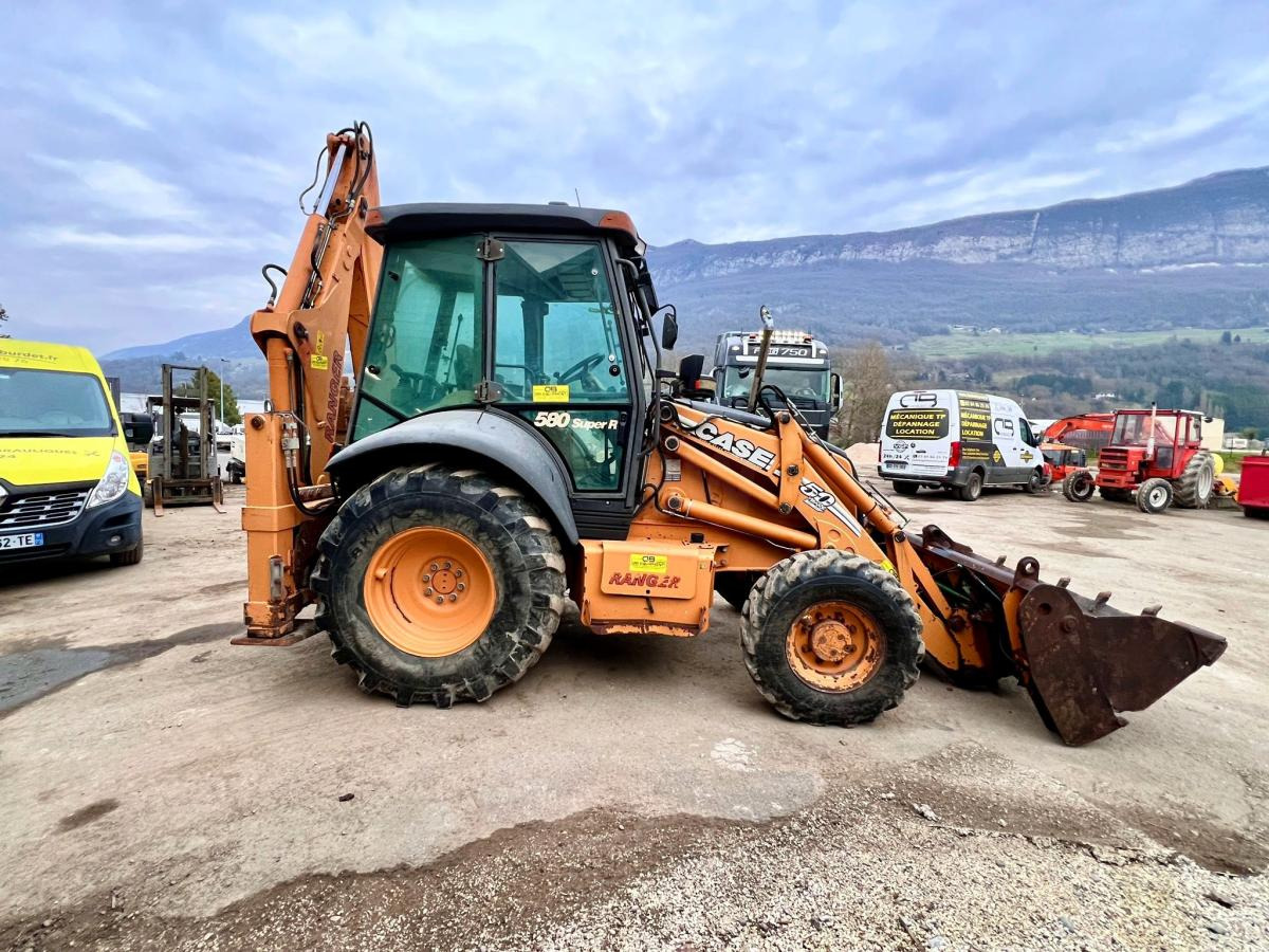 Case 580 Super R Serie 2 Tractopelle 8T - Baggerlader: das Bild 5 Case 580 Super R Serie 2 Tractopelle 8T - Baggerlader: das Bild 5