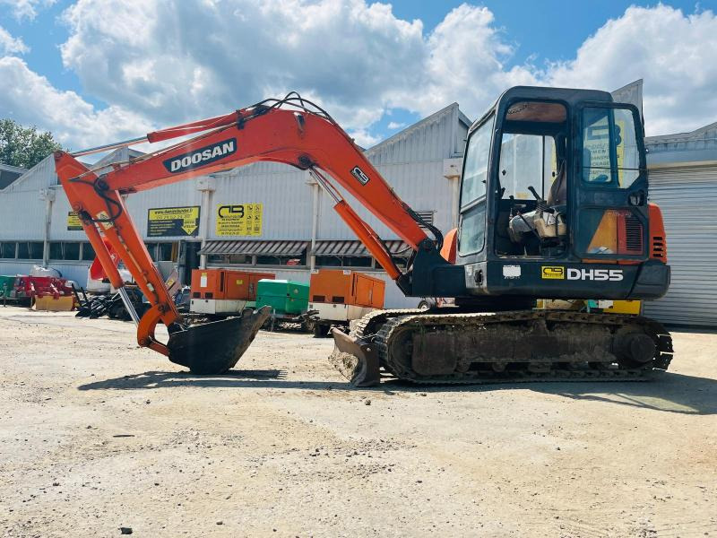 DOOSAN DH55 MINI PELLE 5T - Minibagger: das Bild 2 DOOSAN DH55 MINI PELLE 5T - Minibagger: das Bild 2