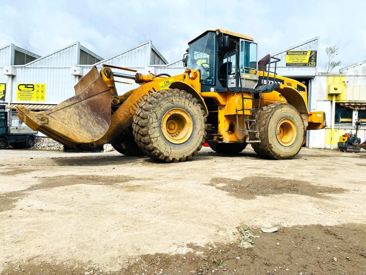 HYUNDAI Chargeuse articulé HL770-7A 23T - Baggerlader: das Bild 1 HYUNDAI Chargeuse articulé HL770-7A 23T - Baggerlader: das Bild 1