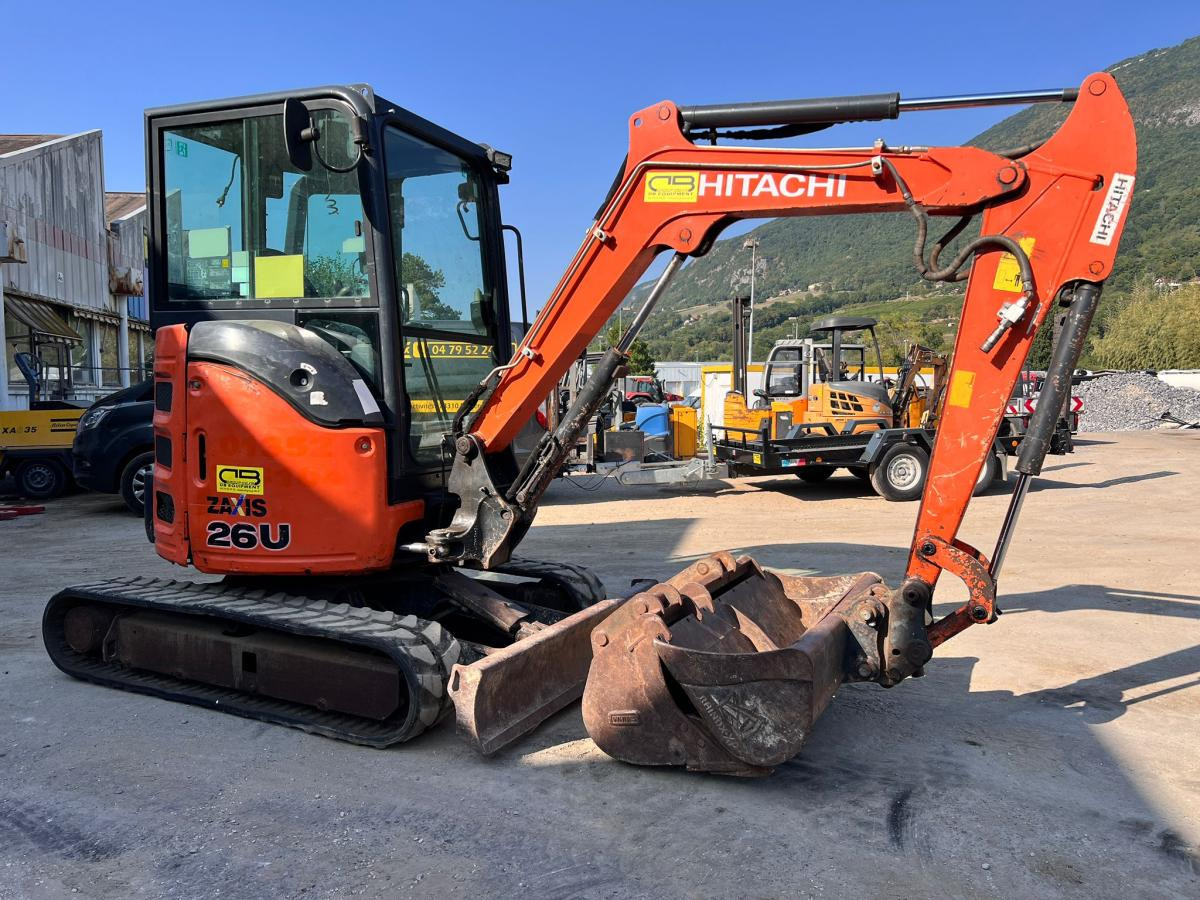 Hitachi ZX26U-5A MINI PELLE 2,7T - Minibagger: das Bild 4 Hitachi ZX26U-5A MINI PELLE 2,7T - Minibagger: das Bild 4