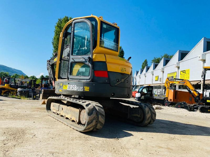 VOLVO ECR58 MINI PELLE 6.4T - Minibagger: das Bild 4 VOLVO ECR58 MINI PELLE 6.4T - Minibagger: das Bild 4