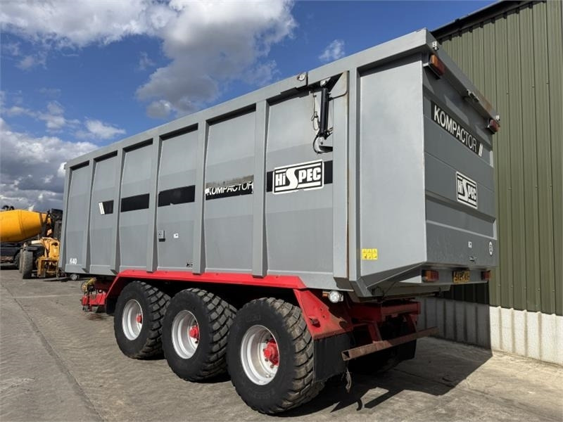 Hi Spec Kompactor K40 Ejector Trailer - Landwirtschaftlicher Anhänger: das Bild 2 Hi Spec Kompactor K40 Ejector Trailer - Landwirtschaftlicher Anhänger: das Bild 2