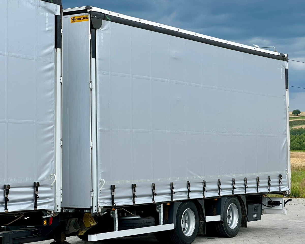 Plane LKW MAN TGX 26.460 / ZESTAW PRZEJAZDOWY / 38 PALET / AUTOMAT / SYPIALKA / PRZYCZEPA WIELTON / 2019 ROK / NISKI PRZEBIEG: das Bild 10